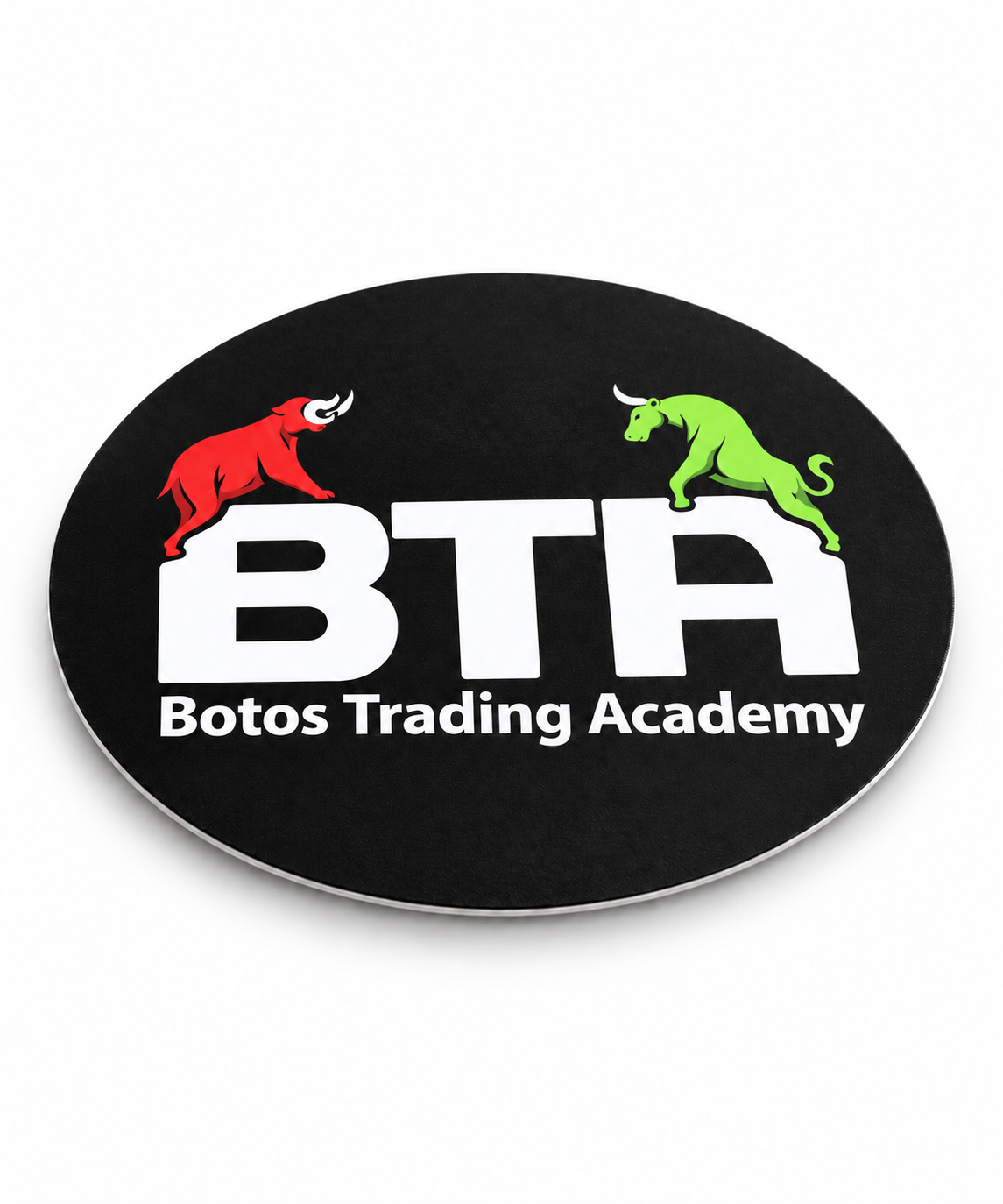 BTA Matte Black 4” Sticker